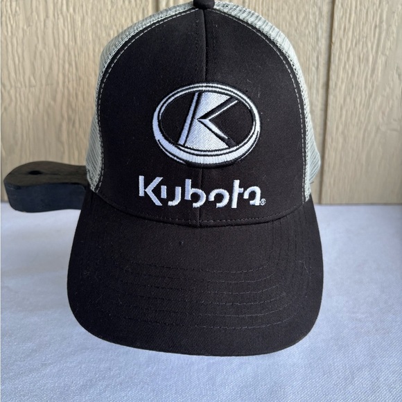 Black and Gray Mesh Trucker Cap with Snapback - Picture 1 of 5